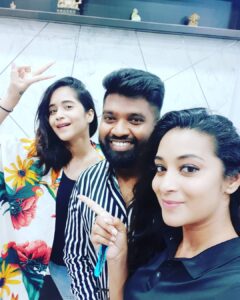 Bhanu Sri Mehra Instagram - Brother and sister 🤗😘 @rollrida @deepthi_sunaina