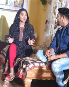 Bhanu Sri Mehra Instagram - Shooting mood😘 @mr.noelsean #expressions #funinshoots