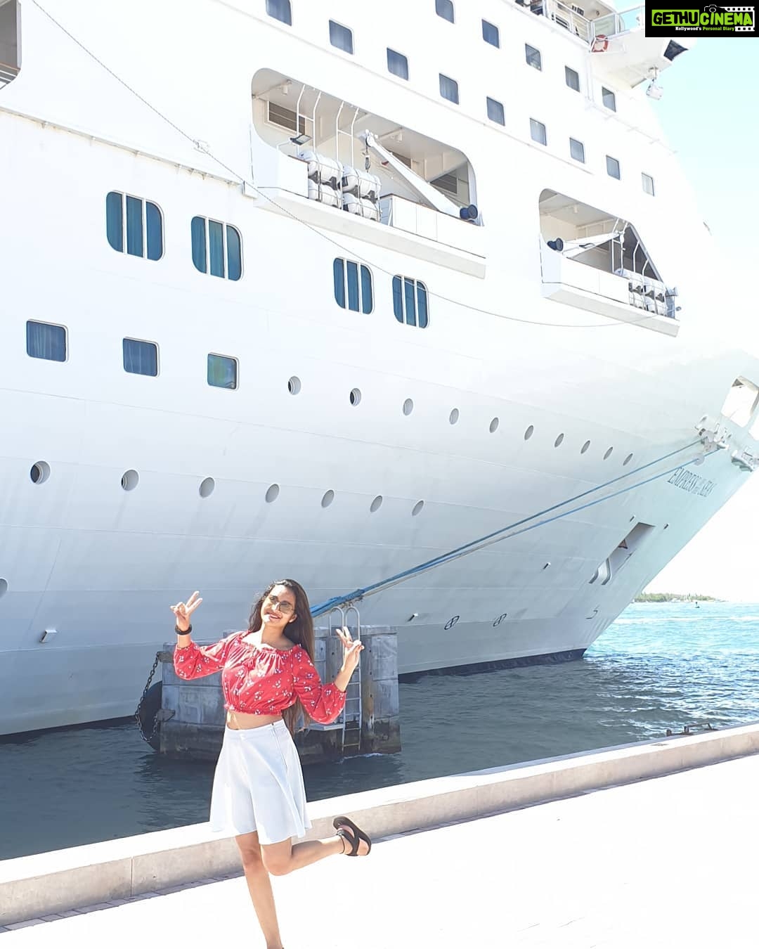 Bhanu Sri Mehra Instagram - U can't buy happiness.but u can buy ⛵ haha ✌️ #keywestflorida Key West, Florida