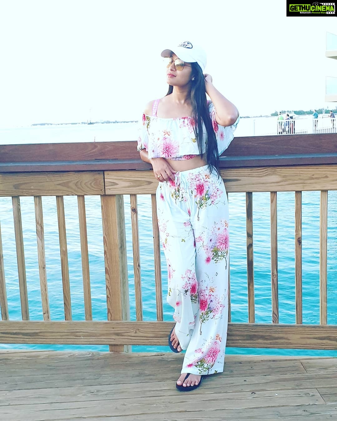 Bhanu Sri Mehra Instagram - Calm mind brings inner strength and self-confidence,so that's very important for good health✌️ #keywestflorida