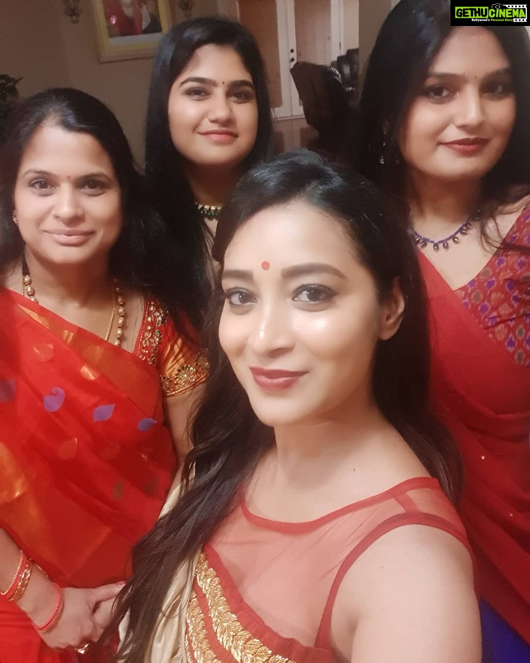 Bhanu Sri Mehra Instagram - Red❤️ #atlanta Big Creek, Georgia