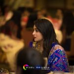 Bhanu Sri Mehra Instagram - Columbus CTA photos 🤗😍 @roopikahandlooms thank you for this lovely outfit Dress designed by: @roopikahandlooms