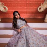 Bhanu Sri Mehra Instagram - A cheerful look brings joy to the heart ❤️ @jahnavivarmalabel @verendar_photography @pretty.jewelbox @maskmakeupartist @hairstylistravi Location:@mrandmrsstudiohyd #tollywoodhotactress #southindiaactress #bhanusree🔥❤️ #actorslife #busy