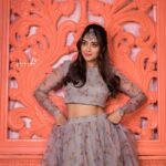 Bhanu Sri Mehra Instagram - A cheerful look brings joy to the heart ❤️ @jahnavivarmalabel @verendar_photography @pretty.jewelbox @maskmakeupartist @hairstylistravi Location:@mrandmrsstudiohyd #tollywoodhotactress #southindiaactress #bhanusree🔥❤️ #actorslife #busy