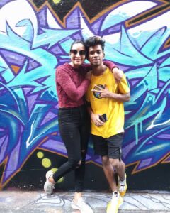 Bhanu Sri Mehra Instagram - With dhee10 Mukul sweet bro🥰 @mukulgain.official