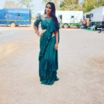 Bhanu Sri Mehra Instagram - Iam so glad to wearing this amazing outfit Love you diyu @divya_varun_official