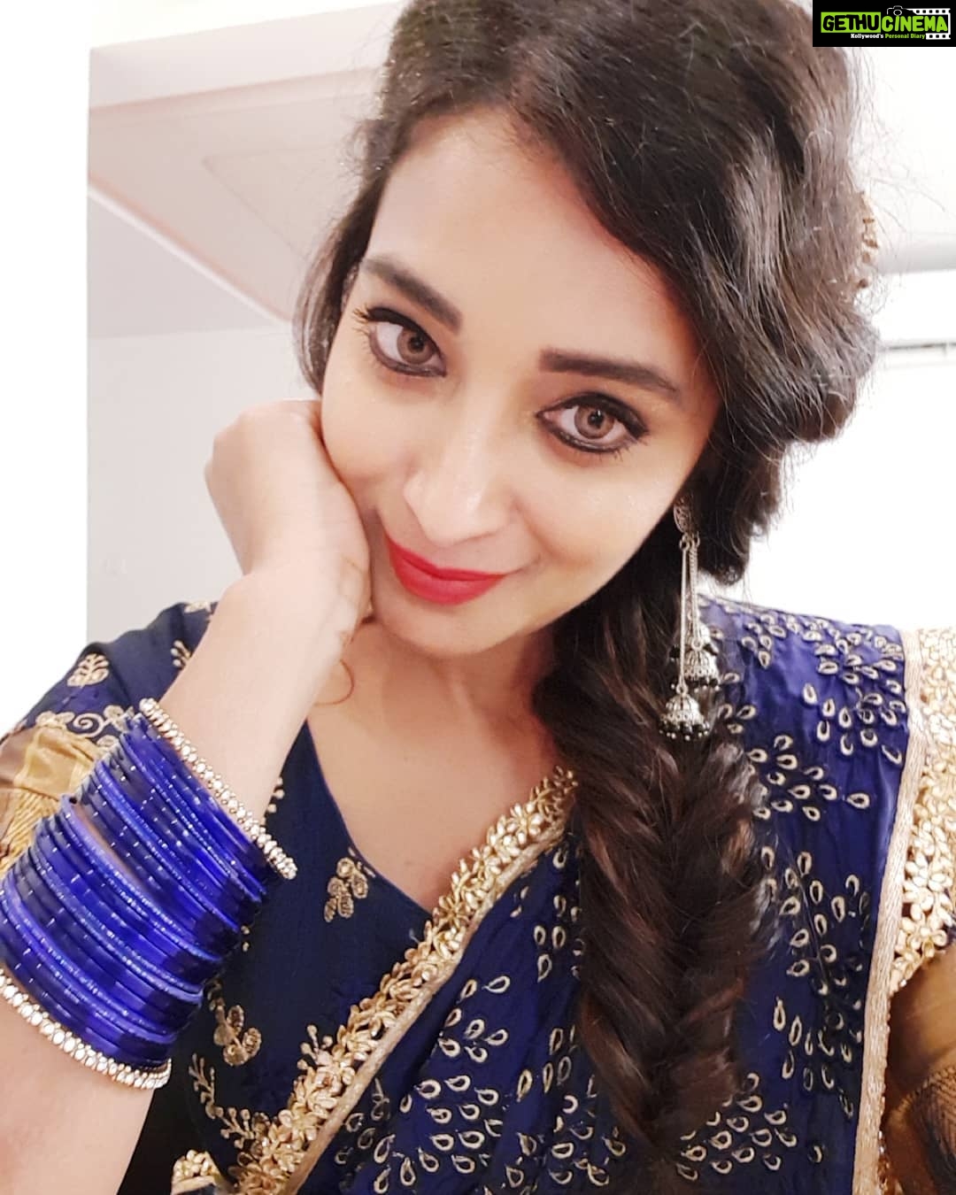 Bhanu Sri Mehra Instagram - Blue always nice @swapna_paidi