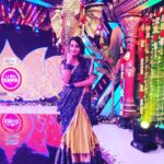 Bhanu Sri Mehra Instagram - Good morning guys!! This lovely off saree outfit by @swapna_paidi Love u my dear😍😘