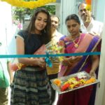 Bhanu Sri Mehra Instagram - Happy to be part of and to inaugurate #Sravanisweetshop which are purely Homemade. #srinagarcolonyhyderabad #besidesatyasainigam. :)