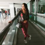 Bhanu Sri Mehra Instagram - Jus landed Kolkata airport yo💃