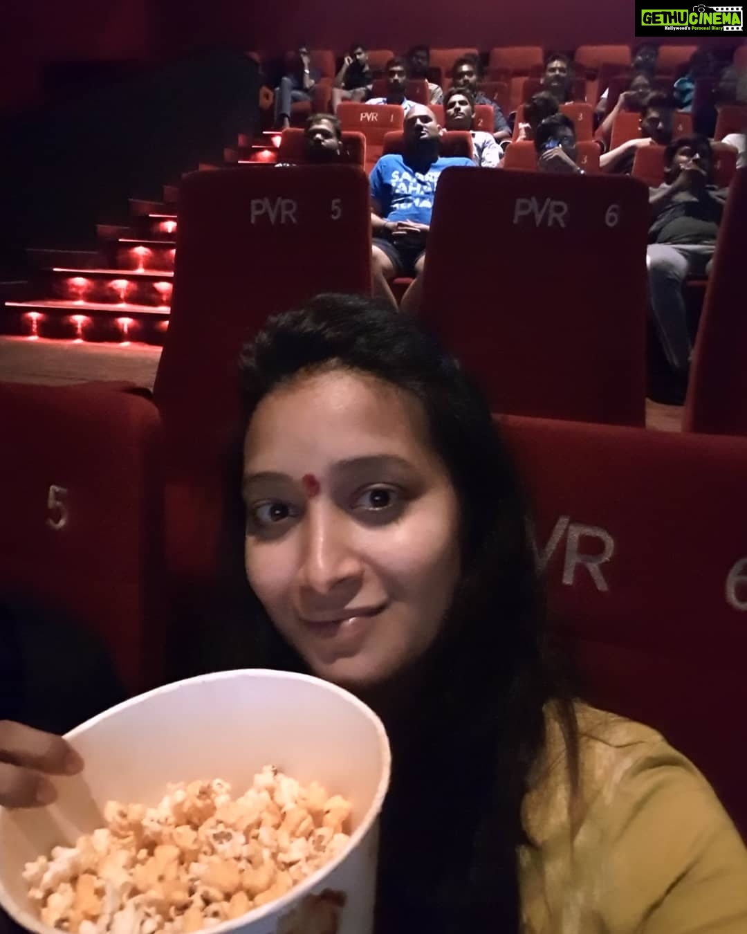 Bhanu Sri Mehra Instagram - With popcorn 😋
