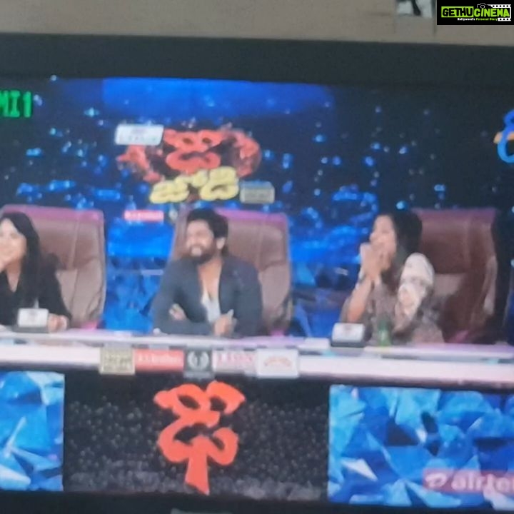 Bhanu Sri Mehra Instagram - Today episode it was full fun🤣 With @sudheeranandbayana . All about fun at #dheejodi