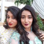 Bhanu Sri Mehra Instagram - Annapurna studios bigggboss finale me&pooja jus fun🤣