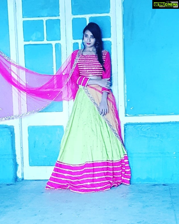 Bhanu Sri Mehra Instagram - Outfit by @kalamkari247