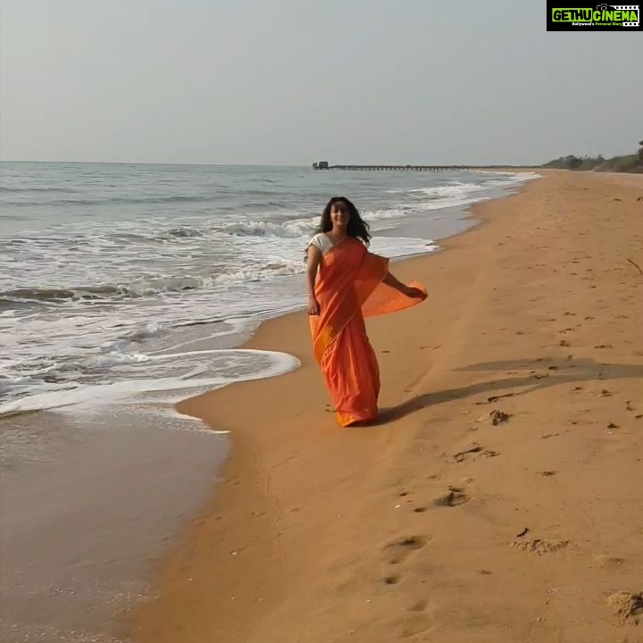 Bhanu Sri Mehra Instagram - Jus enjoining in beach offffff🤗😍😘🤩