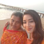 Bhanu Sri Mehra Instagram - With mom so happy londs of very pleasant 🤗 love u my darling dear😍😘🤗🤩 ur my beautiful mom🤗😘😍🤩