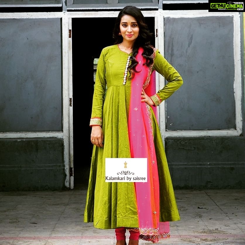 Bhanu Sri Mehra Instagram - Outfit by kalamkari saisree๐๐๐