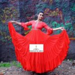 Bhanu Sri Mehra Instagram – Wearing##red##dress##kalamkari ##saisree😍