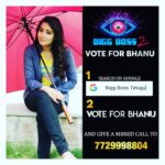 Bhanu Sri Mehra Instagram - Lines are open Please VOTE for BHANU #TeamBHANU