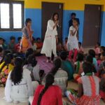 Bhanu Sri Mehra Instagram - Desire society ki vella monna HIV infected kids valla ni chutunte chala badha ga vunde tq desire family for the love keep up the good work my god bless these children 😘