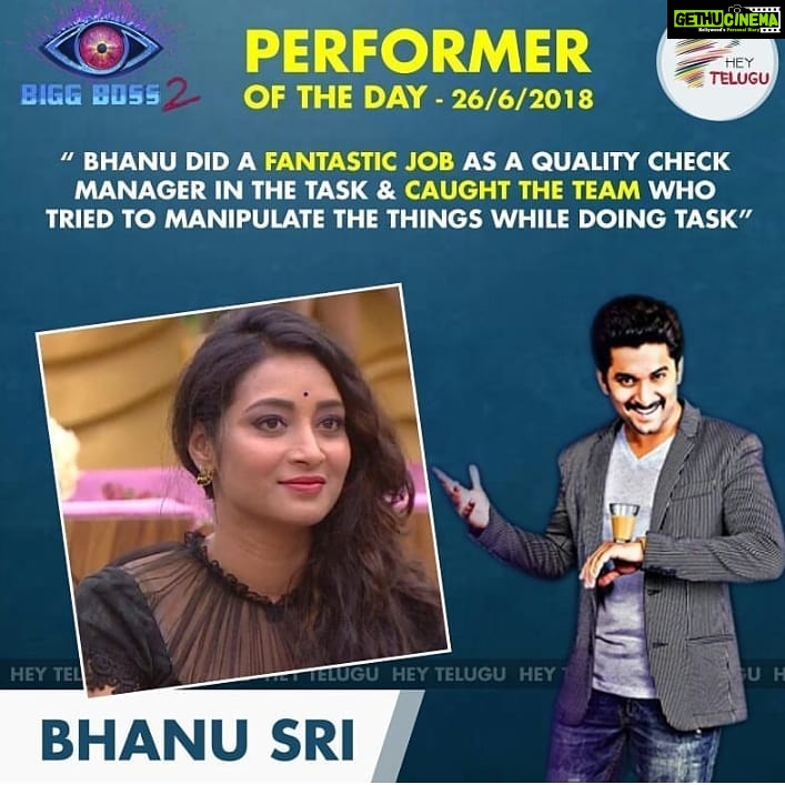 Bhanu Sri Mehra Instagram - @heytelugu #bhanusree_Fc #bhanusree @starmaa #bigbossnani #bigbosstelugu #mynameisnani