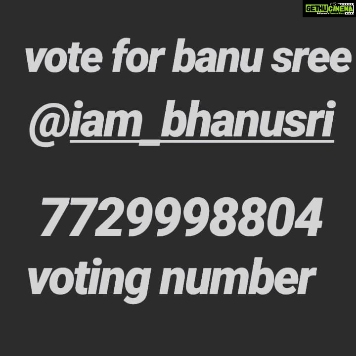 Bhanu Sri Mehra Instagram - @bigg_boss_telugu_2 #BiggBoss2 #bhanusree_Fc