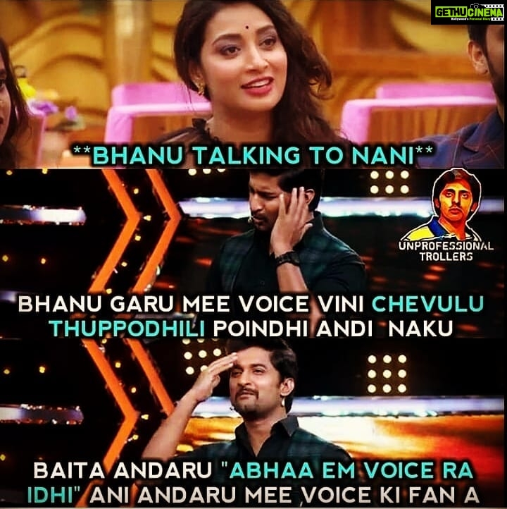 Bhanu Sri Mehra Instagram - 😊 #mynameisnani