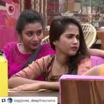 Bhanu Sri Mehra Instagram - She is always do this caring part around her 💟@tejaswimadivada #Bigboss2telugu#BiggBossTelugu2