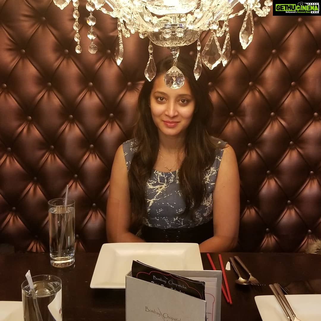 Bhanu Sri Mehra Instagram - Chicago lunch time had good food 😋😋