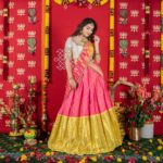 Bhanu Sri Mehra Instagram - ✨️ @kadhambari_studio #tollywoodhotactress #treditional #bhanusree🔥❤️ #hybridpilla
