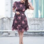 Bhanu Sri Mehra Instagram - A girl should be like a butterfly 🦋 pretty to see 👀 hard to catch @saicharanthejareddyphotography Hairstyle:@hairstylistravi #natural #looks #peace #beauty #bhanusree🔥❤️ #hybridpilla