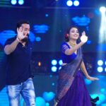 Bhanu Sri Mehra Instagram - Nallamalla success promotion 💙 @amitkumar_tiwari #nallamalla #movie #hit #happymood