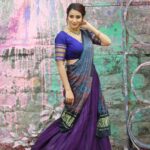Bhanu Sri Mehra Instagram – 🦋
Outfit: @myriti
@naveen_photography_official 
@ramyashankar.makeupartist 
Hairstyle: @ramyashankar.makeupartist 

#traditional #love #bhanusree🔥❤️