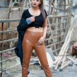 Bhanu Sri Mehra Instagram - I don't look back unless there is a good view 💥 @saicharanthejareddyphotography Hairstyle @hairstylistravi #swag #attitude #girlpower #Instagram #bhanusree🔥❤️