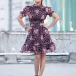 Bhanu Sri Mehra Instagram - A girl should be like a butterfly 🦋 pretty to see 👀 hard to catch @saicharanthejareddyphotography Hairstyle:@hairstylistravi #natural #looks #peace #beauty #bhanusree🔥❤️ #hybridpilla