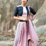 Bhanu Sri Mehra Instagram - 💗 @sudha_boutique @paulino_pictures Pics edit created:@saicharanthejareddyphotography #newlooks #everytime #bhanusree🔥❤️ #hybridpilla #superqueen