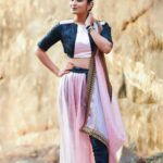 Bhanu Sri Mehra Instagram - 💗 @sudha_boutique @paulino_pictures Pics edit created:@saicharanthejareddyphotography #newlooks #everytime #bhanusree🔥❤️ #hybridpilla #superqueen