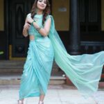 Bhanu Sri Mehra Instagram - ❄️ Wearing:@radheshyam_designer_studio 📸:@nani_sekhar_ #bb #starmaa #biggbattle #bhanusree🔥❤️ #hybridpilla #actorslife #instagram