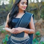 Bhanu Sri Mehra Instagram - 🐼 @mudradesigninghome #tollywoodhotactress #southindiaactress #sareelove #bhanusree🔥❤️