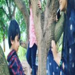Bhanu Sri Mehra Instagram - Playing with cutie fellow 💕 #Nihalreddy #lovekid #bhanusree🔥❤️
