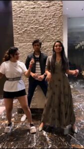 Bhanu Sri Mehra Instagram - Cuties 😍 @ashu_uuu @jaswanth_jessie #funtime #bb234 #hybridpilla #reels