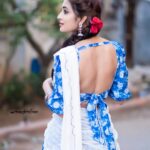Bhanu Sri Mehra Instagram - 🦋 @sr_label_by_yaminireddy @saicharanthejareddyphotography @hairstylistravi #tollywoodhotactress #southindiaactress #bhanusree🔥❤️ #hybridpilla