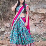 Bhanu Sri Mehra Instagram - Her soul is fierce Her heart ❤ is brave Her mind is strong 💪 Outfit by: @kadhambari_studio Pic:@saicharanthejareddyphotography #davath #zeetelugu #bhanusree🔥❤️ #hybridpilla