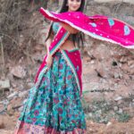 Bhanu Sri Mehra Instagram - Her soul is fierce Her heart ❤ is brave Her mind is strong 💪 Outfit by: @kadhambari_studio Pic:@saicharanthejareddyphotography #davath #zeetelugu #bhanusree🔥❤️ #hybridpilla