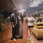 Bhanu Sri Mehra Instagram - About last night 😍 @ashu_uuu @jaswanth_jessie @sipligunjrahul @anchorravi_offl @itshimaja #funtime #busylife #peace #bhanusree🔥❤️ #hybridpilla