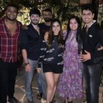 Bhanu Sri Mehra Instagram - Dinner time with friends @ashu_uuu @sipligunjrahul @i.ali.reza @jaswanth_jessie #nightout #withfriends #happyday #bhanusree🔥❤️