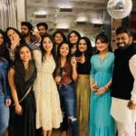 Bhanu Sri Mehra Instagram - Happy souls 💛 About last nyt @nandini.rai @navya_swamy @challa.reddy #diwali #party #enjoyed #somuchfun #bhanusree🔥❤️