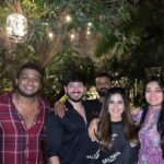 Bhanu Sri Mehra Instagram - Dinner time with friends @ashu_uuu @sipligunjrahul @i.ali.reza @jaswanth_jessie #nightout #withfriends #happyday #bhanusree🔥❤️