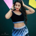 Bhanu Sri Mehra Instagram - Good morning all have a good day 😊 Outfit by:@navya.marouthu 📸:@sravanphotographyofficial #mrng #feelfresh #bhanusree🔥❤️ #goodmood #happyfeeling #hybridpilla