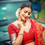 Bhanu Sri Mehra Instagram – ❤️

#redlove #halfsaree #zeetelugubonalu #instagood #instamood #bhanusree🔥❤️ #hybridpilla